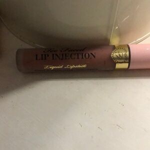 Too faced lip injection liquid lipstick shade give ‘em up